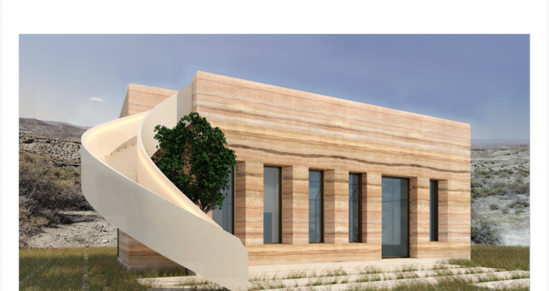 Go to the project of the development of a minimalist design for the web catalog of an architectural consulting firm