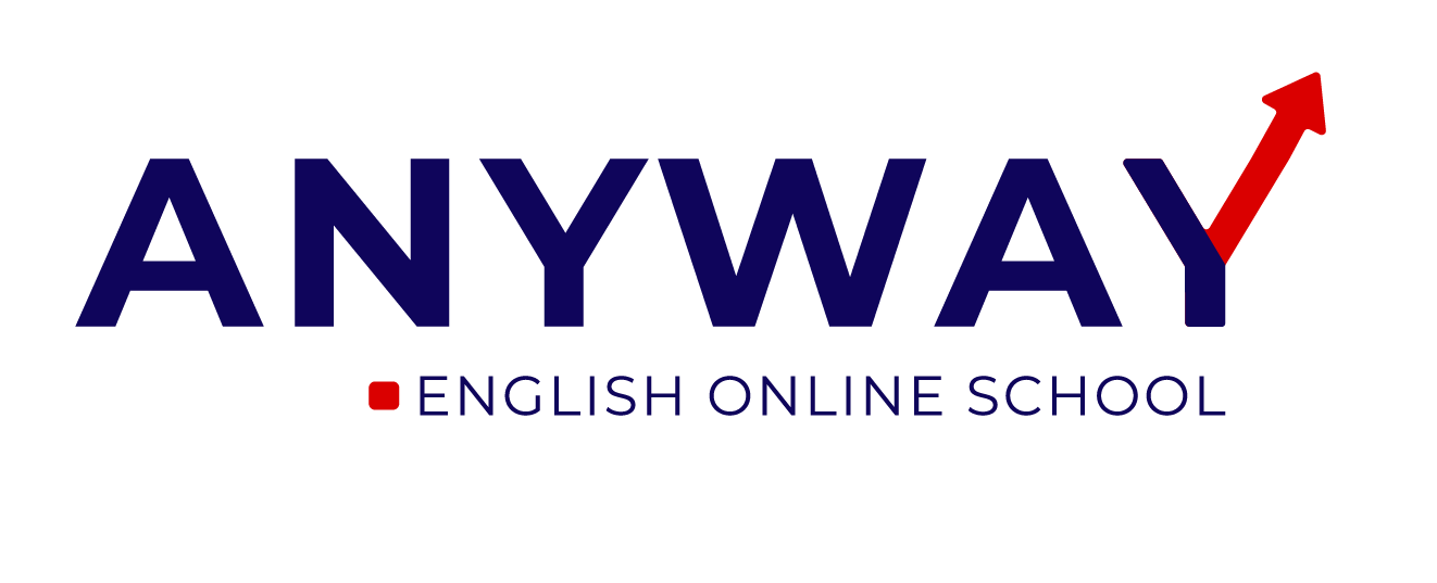 Logo of the English online school Anyway